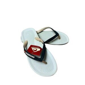 Quiksilver Haleiwa Men's Flip Flops WHN Sandal Size 8